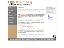 Tablet Screenshot of kingmanins.com